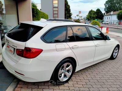BMW Serie 3 320 320 TOURING F31 EFF.DYNAMIC 163CV / PELLE TOTALE / VETRI PRIVACY Bianco usata Rubano