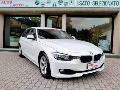 BMW Serie 3 320 320 TOURING F31 EFF.DYNAMIC 163CV / PELLE TOTALE / VETRI PRIVACY Bianco usata Rubano