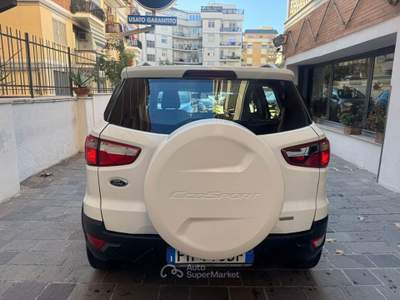 Ford EcoSport EcoBoost 125CV Titanium Bianco usata Roma