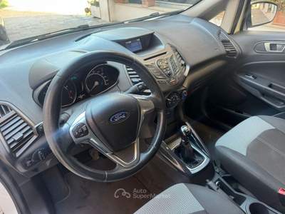 Ford EcoSport EcoBoost 125CV Titanium Bianco usata Roma