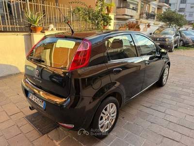 Fiat Punto 5 porte Lounge Nero usata Roma