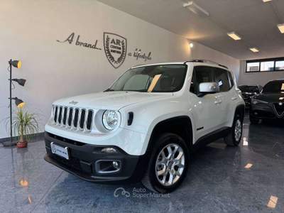 Jeep Renegade 2.0 mjt Limited 4wd 140cv Carplay Pdc Full Opt Bianco usata Giugliano in Campania