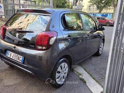 Peugeot 108 ETG 5 porte Allure Grigio usata Roma