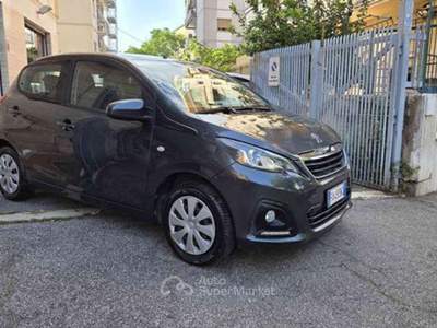Peugeot 108 ETG 5 porte Allure Grigio usata Roma