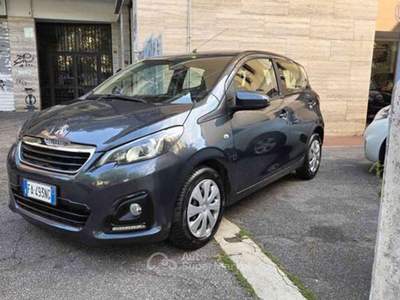 Peugeot 108 ETG 5 porte Allure Grigio usata Roma