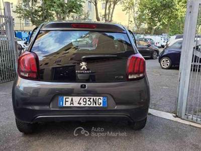 Peugeot 108 ETG 5 porte Allure Grigio usata Roma