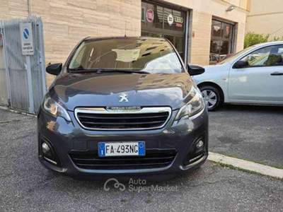Peugeot 108 ETG 5 porte Allure Grigio usata Roma