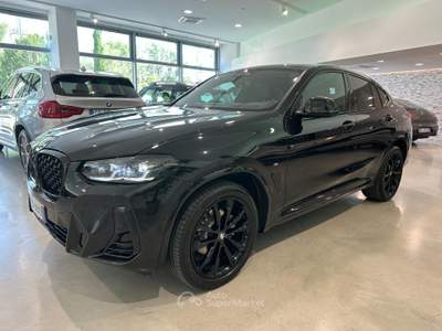 BMW X4 xDrive20d 48V Msport IVA ESPOSTA Nero usata Ferrara