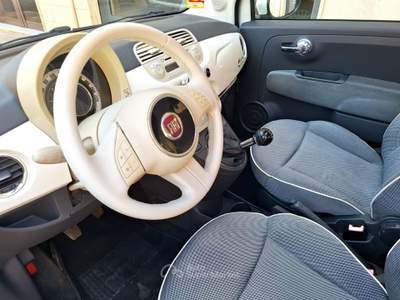 Fiat 500 1.3 Multijet 16V 75 CV Lounge Bianco usata Castellana Grotte