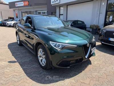 Alfa Romeo Stelvio 2.2 Turbodiesel 190 CV AT8 Q4 Business Verde usata Sesto San Giovanni