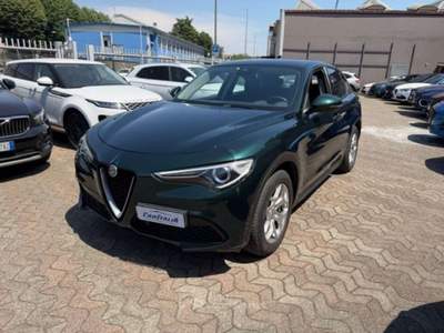 Alfa Romeo Stelvio 2.2 Turbodiesel 190 CV AT8 Q4 Business Verde usata Sesto San Giovanni