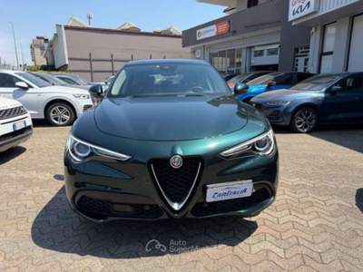 Alfa Romeo Stelvio 2.2 Turbodiesel 190 CV AT8 Q4 Business Verde usata Sesto San Giovanni