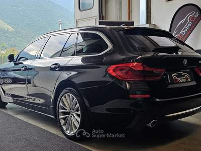 BMW Serie 5 520d 520 Serie 5 G31 Touring 520d Luxury Autom. Nero usata Cogollo del Cengio