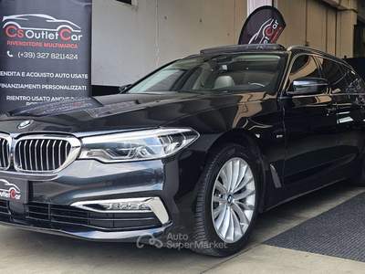 BMW Serie 5 520d 520 Serie 5 G31 Touring 520d Luxury Autom. Nero usata Cogollo del Cengio