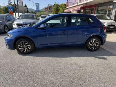 Volkswagen Polo Polo VI 2022 1.0 tgi Life 90cv Blu/Azzurro usata Gubbio