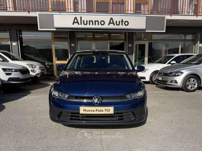 Volkswagen Polo Polo VI 2022 1.0 tgi Life 90cv Blu/Azzurro usata Gubbio