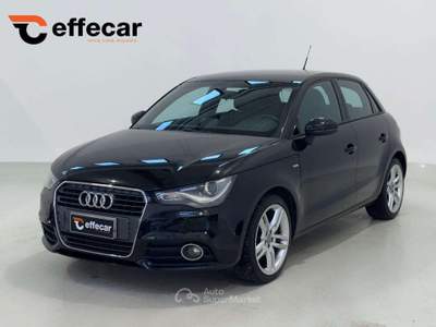 Audi A1 SPB 1.6 TDI S tronic S line edition plus Nero usata Mazzano