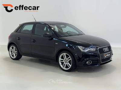 Audi A1 SPB 1.6 TDI S tronic S line edition plus Nero usata Mazzano