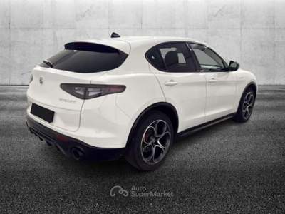 Alfa Romeo Stelvio 2.2 Turbodiesel 210 CV AT8 Q4 Veloce Bianco usata Pieve di Cento