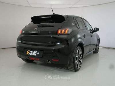 Peugeot 208 208 1.2 PURETECH 100CV GT LINE AUT Nero usata Lendinara