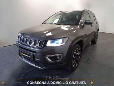 Jeep Compass 2.0 MJET 170CV AUTOMATICO 4WD LIMITED Grigio usata Lendinara