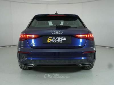 Audi A3 SPB 30 TDI 115CV STRONIC SLINE EDITION Blu/Azzurro usata Lendinara