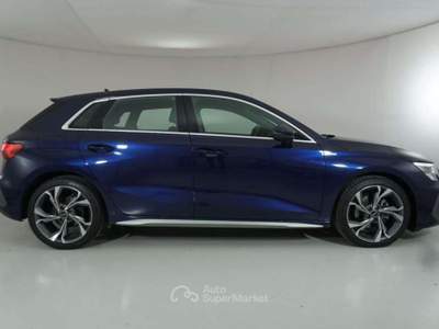 Audi A3 SPB 30 TDI 115CV STRONIC SLINE EDITION Blu/Azzurro usata Lendinara