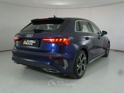 Audi A3 SPB 30 TDI 115CV STRONIC SLINE EDITION Blu/Azzurro usata Lendinara
