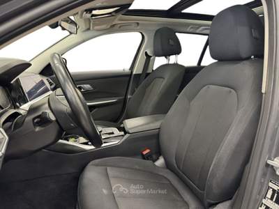 BMW Serie 3 320d 320d 48V Sport Touring auto Nero usata Pistoia