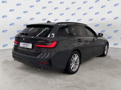 BMW Serie 3 320d 320d 48V Sport Touring auto Nero usata Pistoia