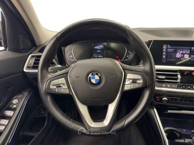 BMW Serie 3 320d 320d 48V Sport Touring auto Nero usata Pistoia