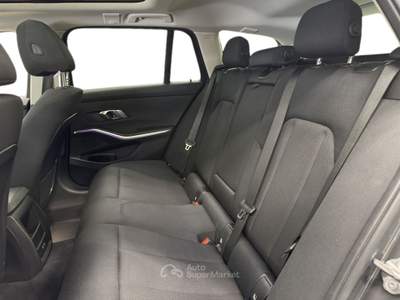 BMW Serie 3 320d 320d 48V Sport Touring auto Nero usata Pistoia