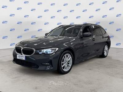 BMW Serie 3 320d 320d 48V Sport Touring auto Nero usata Pistoia