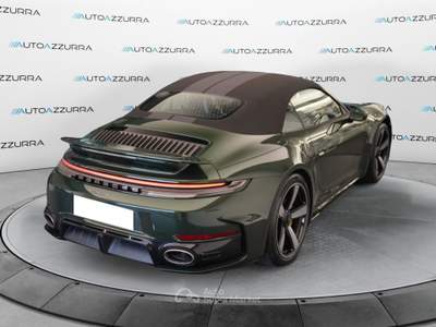 Porsche 911 911 Cabrio Turbo S | 20/21", ACC, FRONT LIFT, 360° Verde usata Suzzara