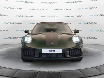 Porsche 911 911 Cabrio Turbo S | 20/21", ACC, FRONT LIFT, 360° Verde usata Suzzara