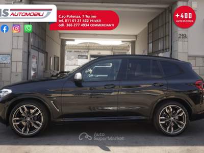 BMW X3 BMW X3 xDrive M40i IVA Esposta Unicoproprietario Nero usata Torino