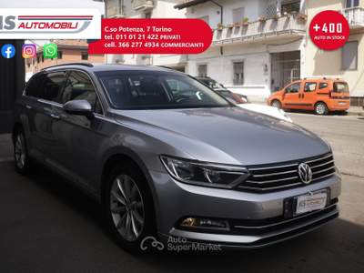 Volkswagen Passat Volkswagen Passat Variant 1.6 TDI 120cv Business BMT Unicoproprietario Grigio usata Torino