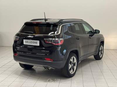 Jeep Compass 2.0 MJet 140cv Limited 4WD auto Nero usata Novara