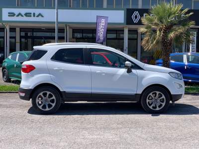 Ford EcoSport 1.0 Ecoboost 100cv Titanium Bianco usata Chiusi