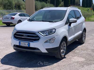 Ford EcoSport 1.0 Ecoboost 100cv Titanium Bianco usata Chiusi
