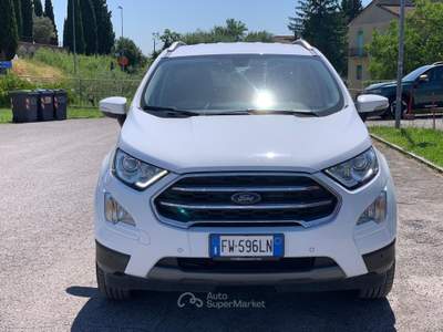 Ford EcoSport 1.0 Ecoboost 100cv Titanium Bianco usata Chiusi