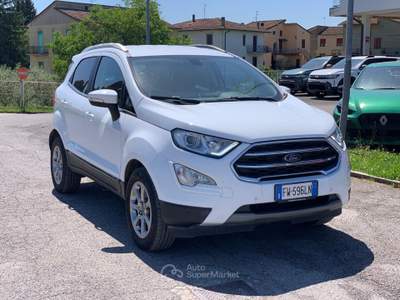 Ford EcoSport 1.0 Ecoboost 100cv Titanium Bianco usata Chiusi