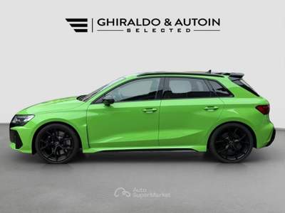 Audi RS 3 TFSI quattro S tronic S.Back 400CV Verde usata Padova