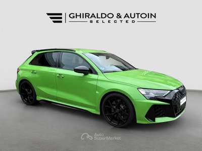 Audi RS 3 TFSI quattro S tronic S.Back 400CV Verde usata Padova