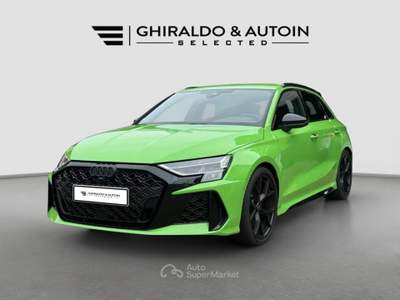 Audi RS 3 TFSI quattro S tronic S.Back 400CV Verde usata Padova
