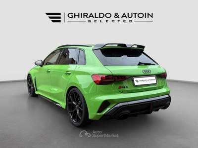 Audi RS 3 TFSI quattro S tronic S.Back 400CV Verde usata Padova