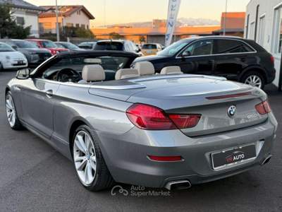 BMW Serie 6 650i 650i Cabrio Futura autom. PERFETTA! Grigio usata Verona