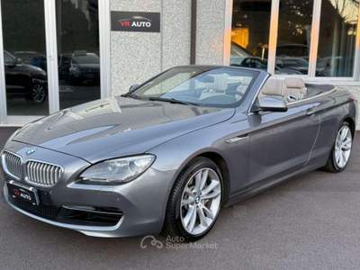 BMW Serie 6 650i 650i Cabrio Futura autom. PERFETTA! Grigio usata Verona
