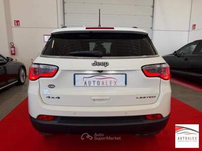 Jeep Compass  2.0 mjt Limited 4wd 140cv auto Bianco usata Casarsa della Delizia