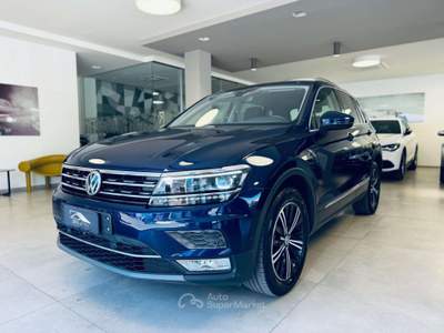 Volkswagen Tiguan 2.0 tdi Executive 4motion 150cv Blu/Azzurro usata San Michele Salentino